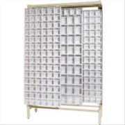 QUANTUM STORAGE SYSTEMS 77" H x 48" W x 18" D / Free Standing Slider Systems Gray / Gray Storage Racks