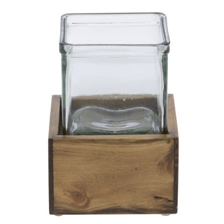 Single Jar Riser by CAL-MIL – Wood, Model 3427-3-99