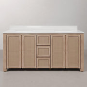 Water Creation 72" Width / Toffee Latte / 1 Bathroom Vanities