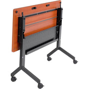 Flip-Top Training Table by Global Industrial – Laminate, Cherry, Model 695124