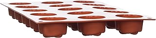 Silikomart Silicone Fancy and Function Bakeware Collection Multi Cake Pan, Rose, Small