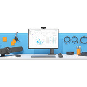 Video Conferencing Camera - 30 fps - Graphite - USB 3. by Logitech – 6.5" x 35.8" x 5.1", Polycarbonate, Graphite, Model 960-001308