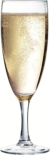 Arcoroc Elegance Collection - 6 Champagne Flutes 17 cl Glass - Professional use - Made in France - Reinforced Packaging, Suitable for Online Sales