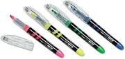 AbilityOne 7520014613779 - go-brite® Liquid Highlighter - Pink, Green, Yellow & Blue - 4 units
