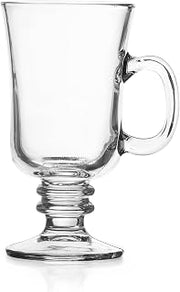 Libbey 8-Ounce Irish Coffee Mug, Box of 12, Clear