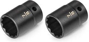 TEKTON 1/2 Inch Drive x 7/8 Inch 12-Point Impact Socket | SID22222 (Pack of 2)