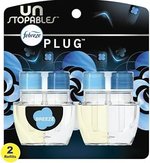 Febreze Dual Plugin Refill Scented Breeze 1.75Ml, purple