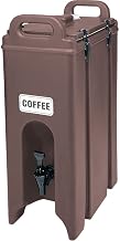 Cambro 500lcd-131 Polyurethane 4.75 Gal. Insulated Beverage Dispenser in Dark Brown