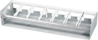 DayMark 7-Slot Plastic Label Dispenser Rack, Holds 7 Rolls of 2" Wide Labels