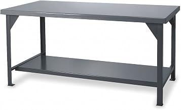 Durham Steel Extra Heavy Duty Workbench, HDWB-3660-95, 12000 lbs Capacity, 36" Length x 60" Width x 34" Height