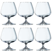 DP094 Brandy Cognac Glasses by Arcoroc – 6 Count (Pack of 1), 250.0 milliliters, Glass, Transparent, Pack of 6