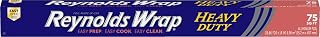 Reynolds Wrap Heavy Duty Aluminum Foil, 18 Inch Width, 75 Square Feet