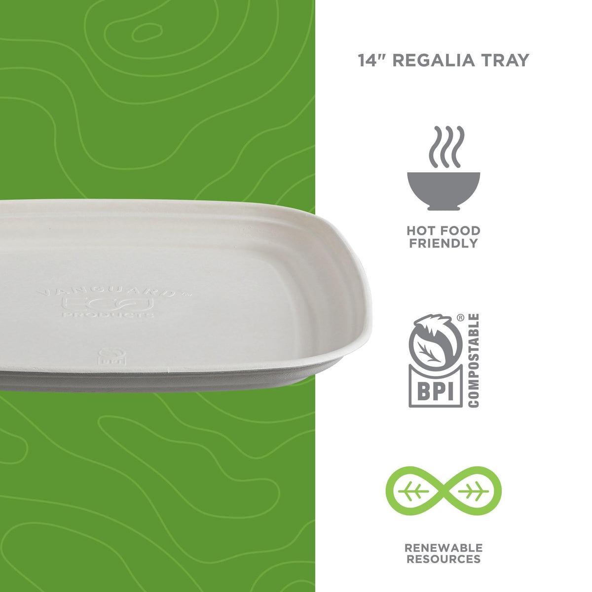 ECO PRODUCTS 14" / White / Classic Plates