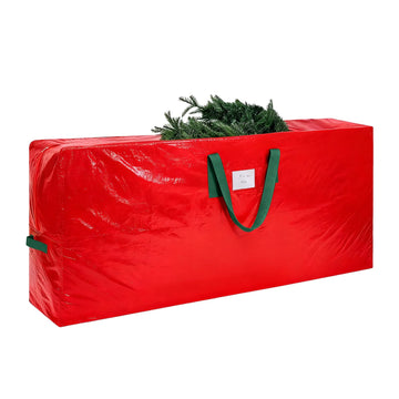 Krysty Christmas Tree Storage Bag, Holds 9 Ft Trees, Red