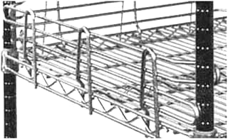 Metro L18N-4C Super Erecta Chrome Plated Steel Stackable Ledge, 18" Width x 4" Height