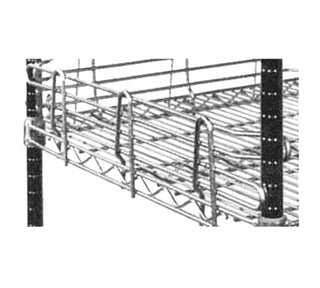 Super Erecta Chrome Plated Steel Stackable Ledge by METRO – 18" Width, Steel, Model L18N-4C