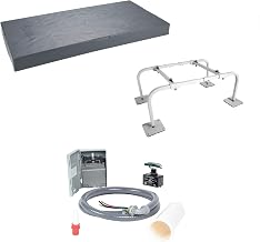 Diversitech Mini Split Installation Kit - Compatible with All Models of Ductless Mini Split Units - Snow Standard Universal Floor Mount Install Kit