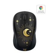 Compact Wireless Mouse by Logitech – Plastic With Rubber Grips, black, Model 910-006606-Cr
