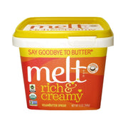 Usda Organic Rich & Creamy Butter Made From Plants by Melt – 13 Ounce (Pack of 12), Pack of 12