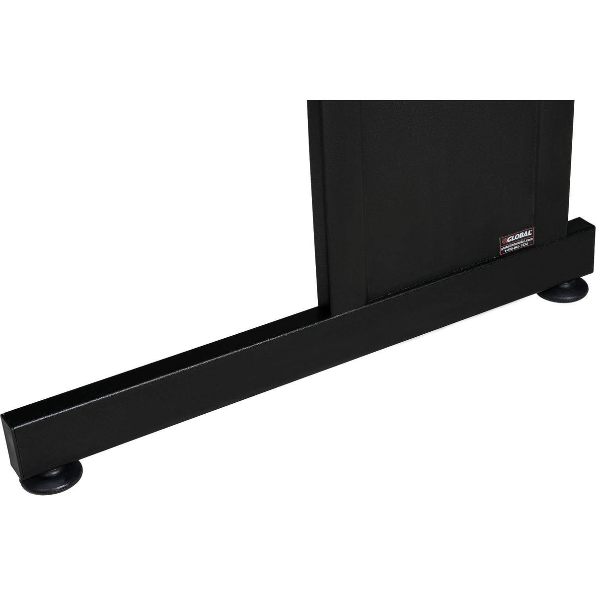 Left Handed Return Table by Global Industrial – 48, Laminate Top with Steel Frame, Model 695216GY