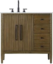 Elegant Kitchen and Bath 36" Single Bathroom Vanity in Hazel Oak