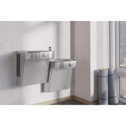 Wall Mount Mechanical Activation ADA Cooler Non-Filtered Non-refrigerated Stainless by Elkay – Stainless Steel, Model LVRCHDTLDDSC