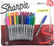 Sharpie Fine - The Original 24 Count +1 Bonus Pen Multicolored