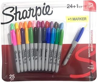 Sharpie Fine - The Original 24 Count +1 Bonus Pen Multicolored
