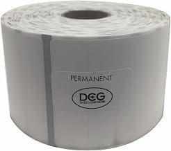 National Checking Blank Permanent Label, 2 x 6 inch - 4 per case.