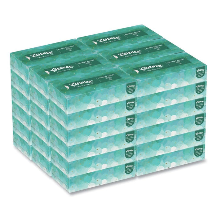 Kimberly-Clark Professional Facial Tissues in Pop-Up Dispenser Box, 100 Sheets Per Box, 36 Boxes per Carton (21400)