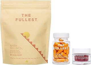 THE FULLEST - Full Spectrum Bundle - Saffron Latte + Saffron Capsules + Saffron Threads - Boosts Mood, Energy, and Focus, Gluten-Free & Vegan, Sugar-Free, 30-Day Supply