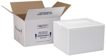 Thermo Chill Small Insulated Foam Container by Polar Tech – Foam, Multicolor, Model 209/T18C