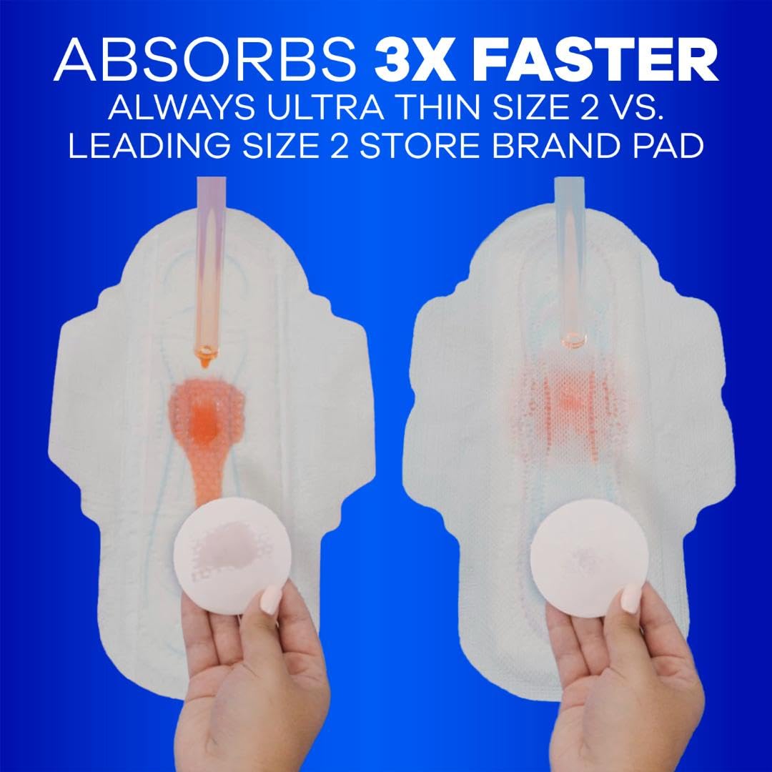 Always 40 Count (Pack of 1) / Without Wings / 1 Panty Liners