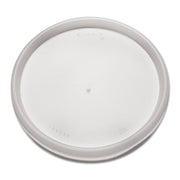 White Plastic Vented Lid by DART – 16.0 fluid_ounces, Plastic, Translucent, Model 20JL