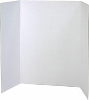 Pacon Corporation 3762 Double Walled Presentation Board,48-Inch x36-Inch,18/CT,White
