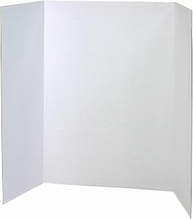 Pacon Corporation 3762 Double Walled Presentation Board,48-Inch x36-Inch,18/CT,White