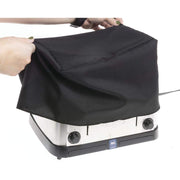 Dust Cover for HUBERT Pop-Up Toaster # – Polyester, Black, Model HUB-TOASTER