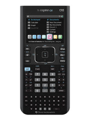 Nspire CX CAS Graphing Calculator by Texas Instruments – Standard, Plastic, Black, Model N3CAS/GC/2L1
