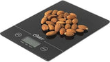 Oster Gridley Digital Kitchen Scale – High Precision 11 LB Food Scale with LCD Display, Tare Function, Gram and Ounce Measurement, Slim Black Design