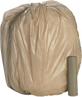 AbilityOne NSN5171364 - Coreless Roll Can Liners - Heavy Duty - 38 in x 58 in - Gray