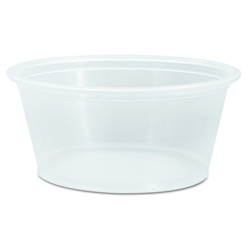 Dart 325PC 3.25 oz Clear PP Portion Container (Case of 2500)