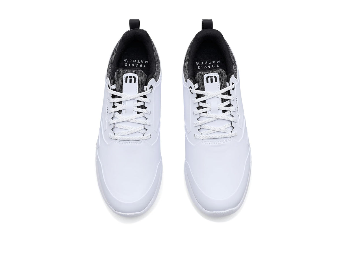 Men's THE Daily PRO Hybrid Plus Shoe by TravisMathew – White/Black, Model A41112
