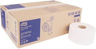 Advanced Mini-Jumbo Roll Bath Tissue | Septic Safe, For T2 Dispensers, High Capacity, Easy Handling Packaging, 12024402