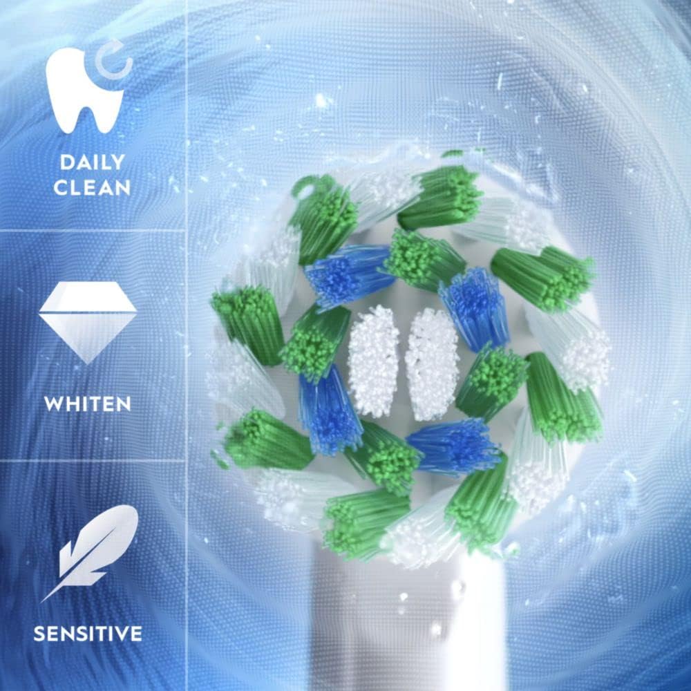 Oral-B White / 1 Count (Pack of 1) / Smart 1500 CrossAction Toothbrush Rotating