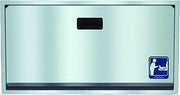 Bradley Emergency Fixtures 962-110000 Stainless Steel Surface-Mounted Baby Changing Station, 37-1/2" Width x 21-5/8" Height x 4" Depth