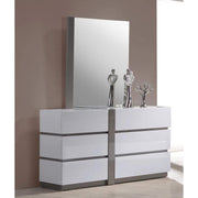 Manila Bedroom Accent Mirror by Chintaly Imports – Model MANILA-MIR