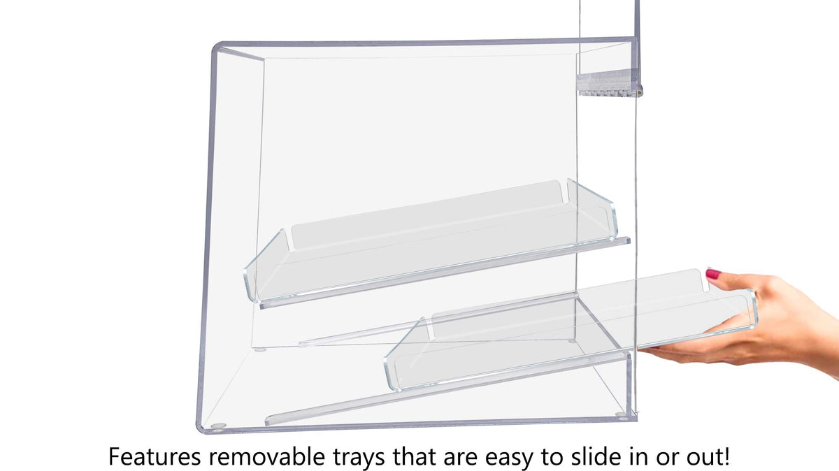 Classic Display Case by CAL-MIL – Acrylic, Clear