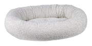 Donut Bed by Bowsers – XS 22”x16x”5”, Polyester, ivory, Model 19289