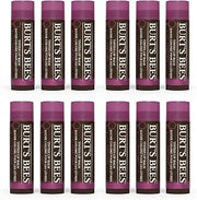 Burt's Bees Sweet Violet Tinted Lip Balm with Shea Butter & Botanical Wax 100% Natural Origin (12)
