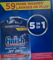 Quantum Ultra Jet Dry Rinse Aid by Finish – 37.87 Fl Oz (Pack of 1)